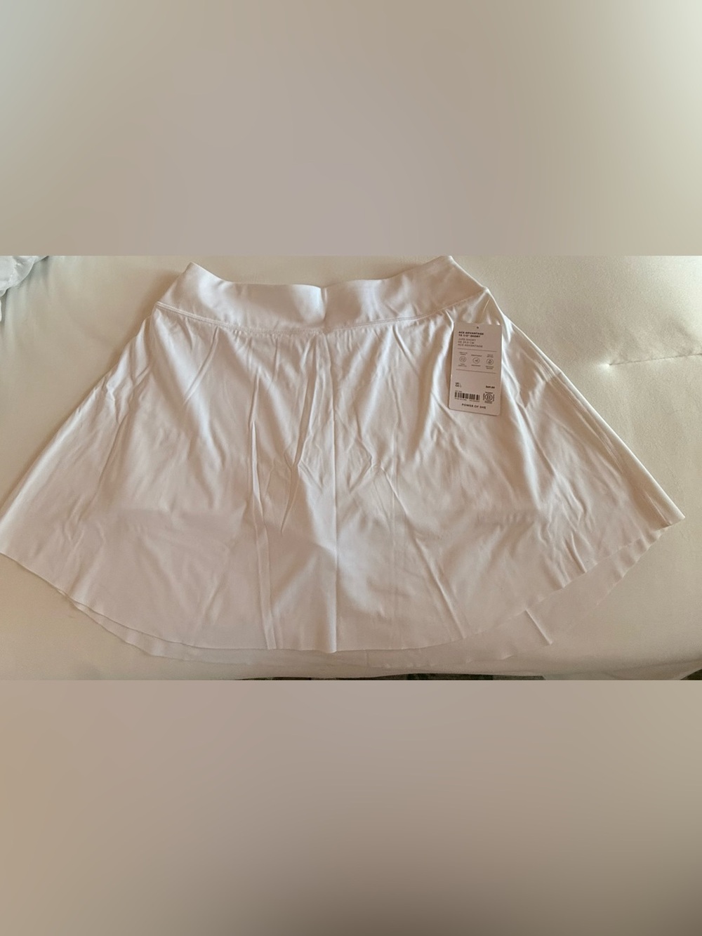 Athleta Women's White A-Line Skirt - Brand: